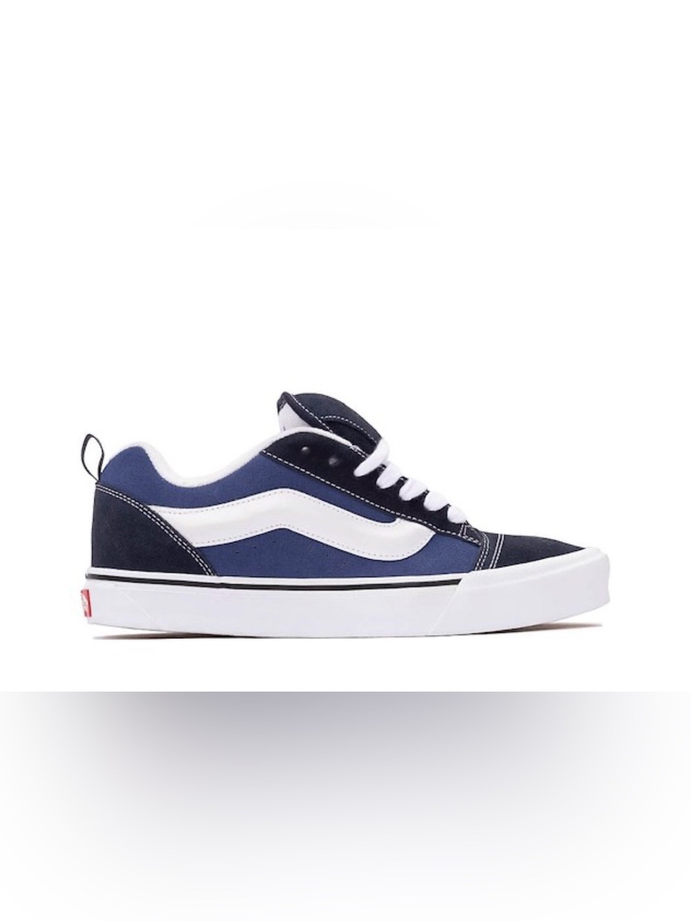 Vans Navy Blue and White Old Skool Shoes